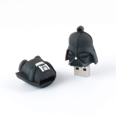 محركات أقراص فلاش USB على شكل رسوم متحركة ثلاثية الأبعاد 2.0 3.0 512 جيجابايت 1 تيرابايت 2 تيرابايت PVC قالب مفتوح