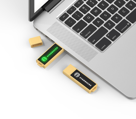 سترو وبلاستيك 128 جيجا بايت فلاش درايف ، مواد قابلة لإعادة التدوير Usb 2.0 Memory Stick