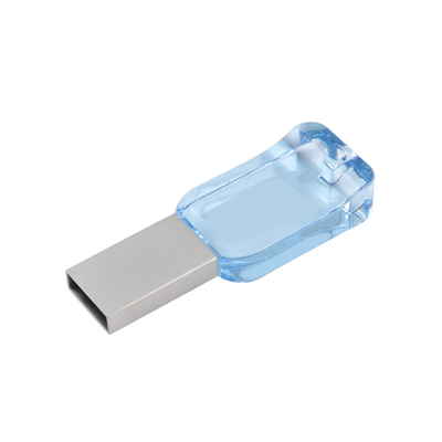 مصباح LED USB بشعار مخصص للتخزين، يضيء عند تشغيل USB