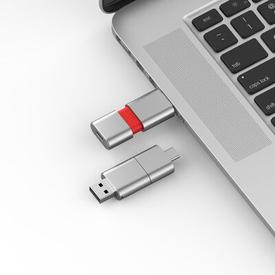 السرعة السريعة نوع C مع USB 3.0 و USB 2.0 محرك أقراص فلاش