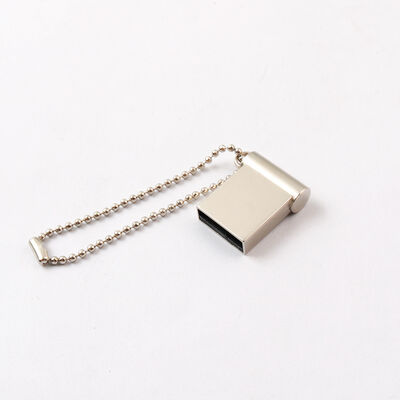 مزيج الزنك المعدني المقاوم للبقع MINI ذاكرة USB CE FCC ROHS معتمدة محرك أقراص USB طويل الأمد ذو سعة عالية للتطبيقات التجارية