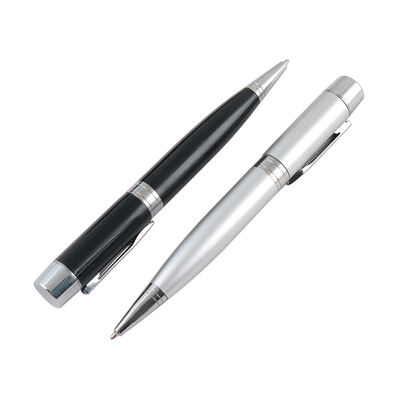 CE ROHS FCC Certified Pen USB Flash Drive with USB 2.0 and USB 3.0 Compatibility - Dual Function Pen and Flash Drive