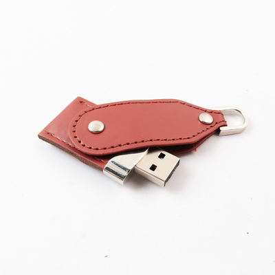 محرك فلاش USB مصنوع من الجلد المصنوع حسب الطلب 30 ميجا بايت 3.0 256 جيجا بايت 512 جيجا بايت