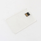 ميني UDP رقائق بطاقة ذاكرة USB جسم شفاف مع طباعة على ملصق ورقي