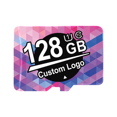 مليئة ببطاقات ذاكرة ميكرو إس دي مع اسم العميل الليزر أو بدون رأس USB