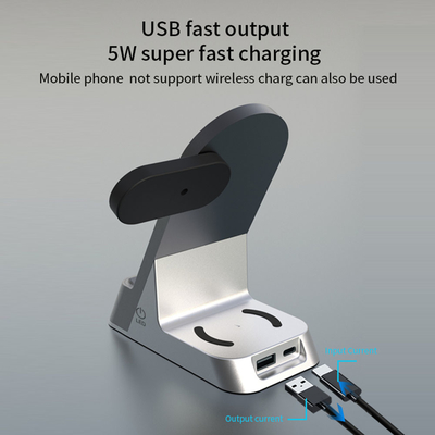 شاحن لاسلكي متعدد الوظائف مع مدخل 5V / 2A اسم ≤6mm مسافة الإرسال