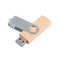 محرك أقراص فلاش USB خشبي طبيعي 2.0 3.0 مع نوع C + USB A أشكال جديدة سرعة سريعة