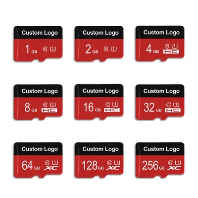 بطاقات ذاكرة memory card للقراءة السريعة تصل إلى 100MB / s دعم OEM Print Form Factor memory card