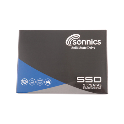 2.5 أوقية / 3.5 أوقية SSD القرص الصلب للكمبيوتر المحمول المكتب 1TB 2TB الفضة والأسود