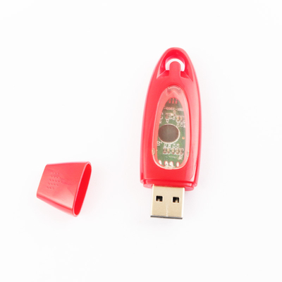 علبة USB بلاستيكية 1TB محرك فلاش ذاكرة كاملة معاد تدويرها -50.C - 80.C درجة حرارة التخزين