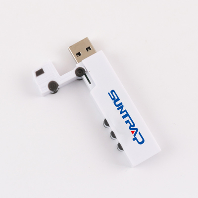 عازل المياه المعدن / البلاستيك USB 3.0 محرك أقراص فلاش بلاستيكية سيارة على شكل محرك أقراص فلاش usb