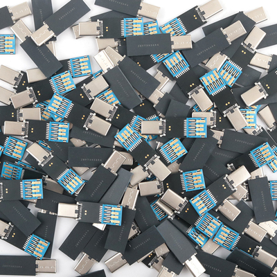 الدرجة A ذاكرة كاملة رقاقة فلاش USB سوداء مع سرعة نقل تصل إلى 200MB / s