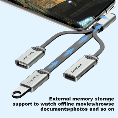 كابل محور USB للقراءة والنسخ أيضا محول USB نقل سريع للبيانات