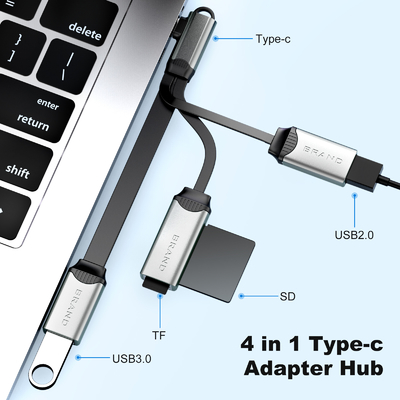 كابل محور للقراءة لـ TF Card SD Card Usb 2.0 و Usb 3.0 نقل بيانات سريع