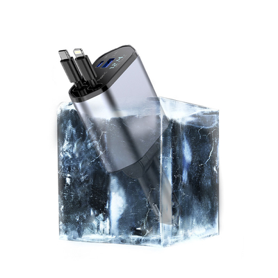 شحن فائق السرعة MAX 100W شاحن سيارة من النوع C لدخول الجهد المسموح به 12-24v