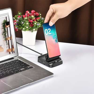 5Gbps نقل البيانات نوع C محول كمبيوتر محمول USB منفذ توسيع محول USB HUB