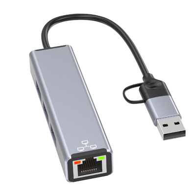 محور USB C المدمج المحمول محور USB الموسع محور USB لنقل البيانات السريع