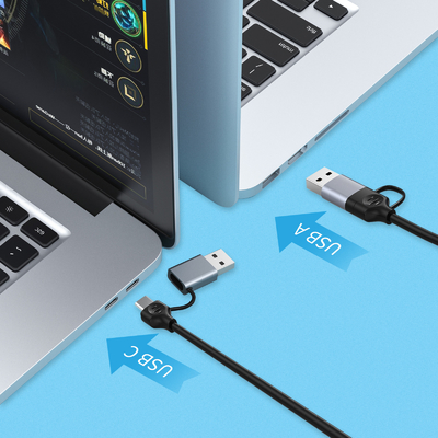 محور USB C المدمج المحمول محور USB الموسع محور USB لنقل البيانات السريع