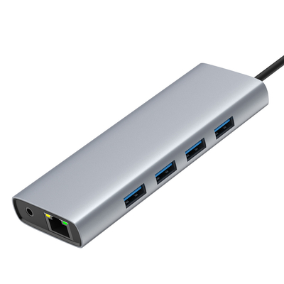 ألومنيوم سريع متعددة الموانئ HDMI محور و USB لتحسين الاتصال