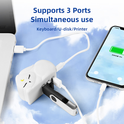 محور القراءة السريعة USB PVC محور قراءة بطاقات TF مع نقل بيانات سريع وقارئ بطاقات الذاكرة