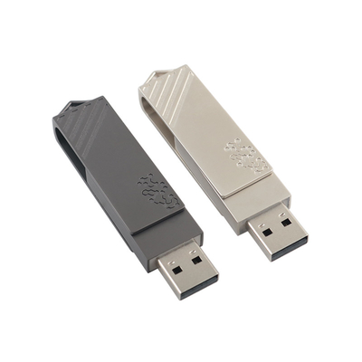 نوع C معدني شكل التواء سرعة سريعة USB فلاش درايف 3.0 و USB 2.0 و نوع C