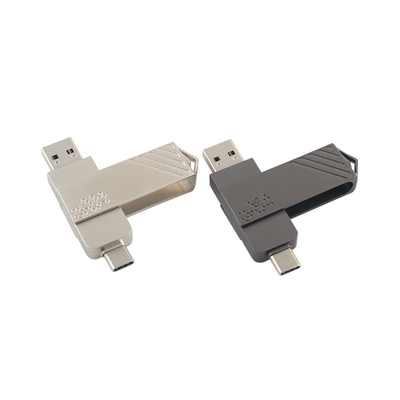 نوع المعدنية C محركات فلاش USB تشكل التواء السرعة السريعة يمكن استخدامها عن طريق الهاتف مباشرة