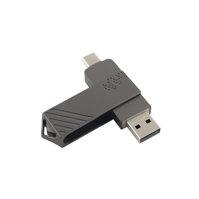 نوع المعدنية C محركات فلاش USB تشكل التواء السرعة السريعة يمكن استخدامها عن طريق الهاتف مباشرة