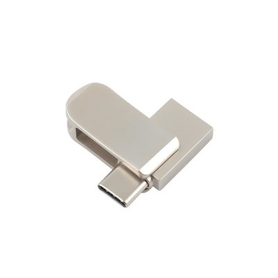 UDP تصنيف محرك فلاش 2-في-1 USB 3.0 ونوع C متوافق يمكن إعداد كلمة مرور البيانات