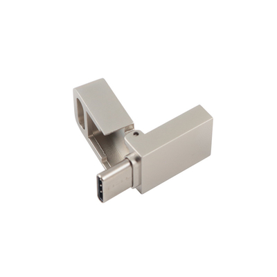 المعدني USB 3.0 و نوع C محرك أقراص فلاش مع نوع C يمكن ليزر شعار الوجه الواحد القيام بوعد