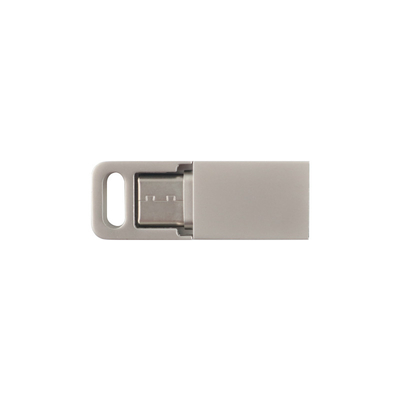 المعدني USB 3.0 و نوع C محرك أقراص فلاش مع نوع C يمكن ليزر شعار الوجه الواحد القيام بوعد