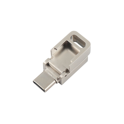 المعدني USB 3.0 و نوع C محرك أقراص فلاش مع نوع C يمكن ليزر شعار الوجه الواحد القيام بوعد