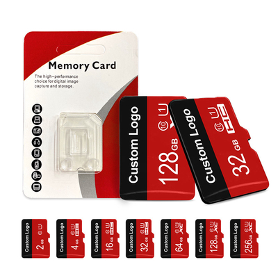 بطاقات ذاكرة فائقة السرعة 16GB مع اسم العميل الليزر USB Head و 2.0 10mbs سرعة الكتابة