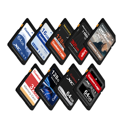 شعار مخصص C10 SMT بطاقة ذاكرة USB Micro SD متوافقة مع معظم الأجهزة ودائمة