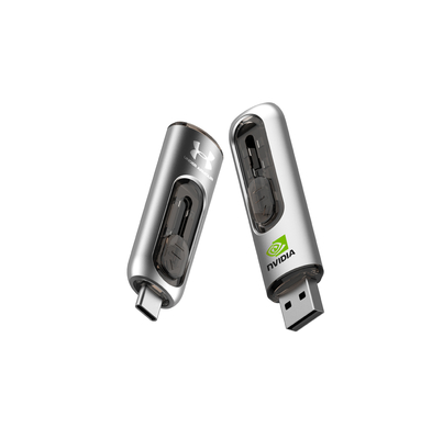 مربع 34G محرك أقراص فلاش USB من النوع C محرك أقراص فلاش USB 3.0