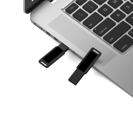 محرك أقراص فلاش عالي السرعة كريستال USB مع ضوء LED لامع