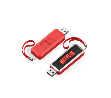 ضوء LED usb مع لون لامع