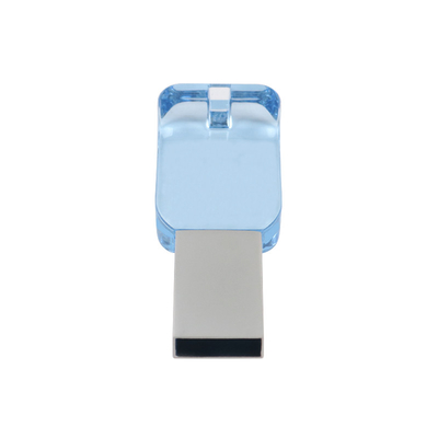 مصباح LED USB بشعار مخصص للتخزين، يضيء عند تشغيل USB