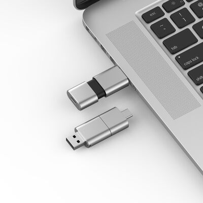 السرعة السريعة نوع C مع USB 3.0 و USB 2.0 محرك أقراص فلاش