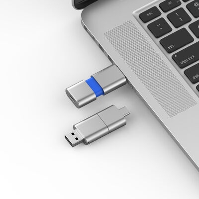 السرعة السريعة نوع C مع USB 3.0 و USB 2.0 محرك أقراص فلاش