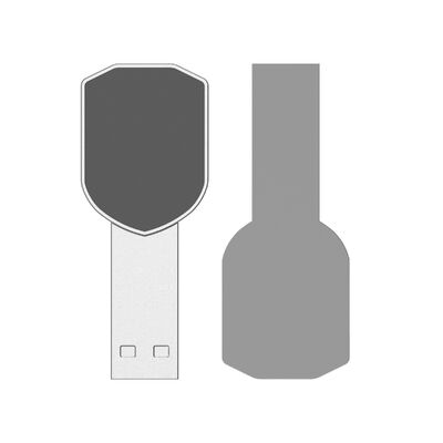 مع شعار ليزر بألوان LED على محركات أقراص USB ذات وجه USB تتميز بوظيفة تحميل البيانات المخصصة لهدايا الشركات