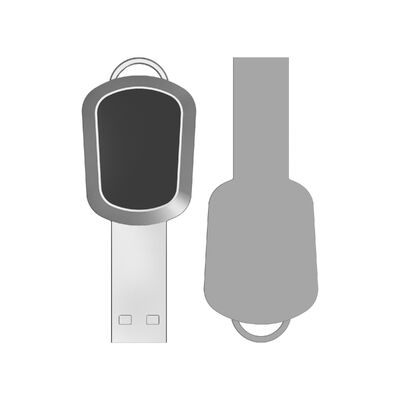 USB 2.0 و USB 3.0 شعار ليزر LED USB Stick مواد معدنية دعم تحميل البيانات مناسبة لنقل البيانات الكبيرة وتخزينها