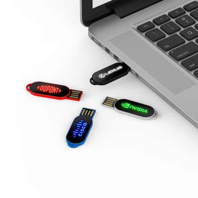 USB 2.0 و USB 3.0 LED USB Stick كامل ودعم فلاش تحميل البيانات مناسب للتطبيقات التجارية