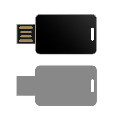 مصباح LED معدني محرك أقراص فلاش USB قشرة معدنية متينة بدون تشفير متوافقة مع أنظمة تشغيل وأجهزة مختلفة