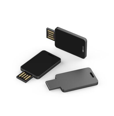 مصباح LED معدني محرك أقراص فلاش USB قشرة معدنية متينة بدون تشفير متوافقة مع أنظمة تشغيل وأجهزة مختلفة