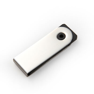 USB 2.0 و USB 3.0 محرك فلاش USB معدني نمط صغير بطارية خفيفة الوزن متينة محمولة تخزين محرك فلاش USB قابل للتدوير
