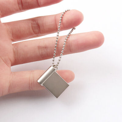 مزيج الزنك المعدني المقاوم للبقع MINI ذاكرة USB CE FCC ROHS معتمدة محرك أقراص USB طويل الأمد ذو سعة عالية للتطبيقات التجارية