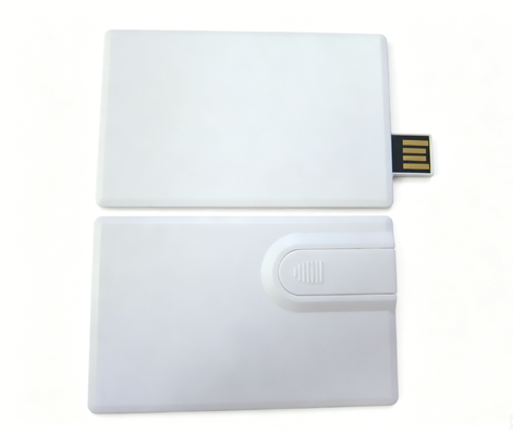 64GB 128GB بطاقة الائتمان علب USB مع كلا الجانبين كاملة الألوان الطباعة الفنية مثالية للمؤتمرات والعروض التجارية