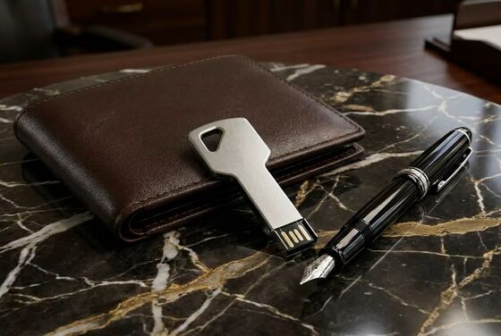 سلسلة اللؤلؤ المعدنية محرك فلاش USB فضي جهاز تخزين مضغوط درجة حرارة التشغيل من 50 إلى 80 درجة مثالية للأعمال