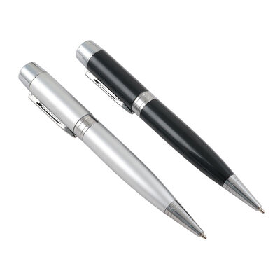 CE ROHS FCC Certified Pen USB Flash Drive with USB 2.0 and USB 3.0 Compatibility - Dual Function Pen and Flash Drive