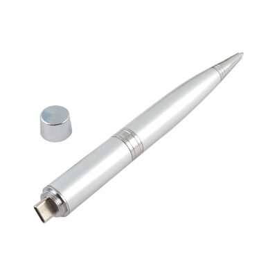 CE ROHS FCC Certified Pen USB Flash Drive with USB 2.0 and USB 3.0 Compatibility - Dual Function Pen and Flash Drive